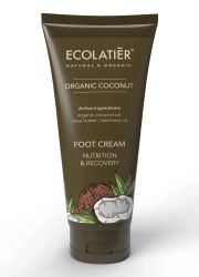 Ecolatier krema za stopala - Nutririon & Recovery Organic coconut 100ml