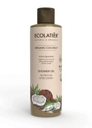 Ecolatier ulje za tuširanje - Nutrition & Recovery Organic Coconut 250ml