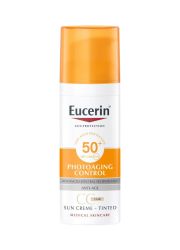 Eucerin sun anti-age tonirana krema za lice za zaštitu od sunca SPF50 Svetla, 69776