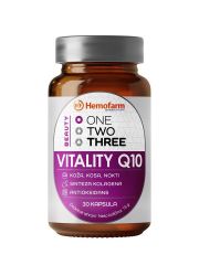 One Two Three Vitality Q10, 30 kapsula