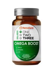 One Two Three Omega Boost 30 želatinskih kapsula