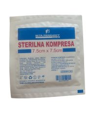 Komprese sterilne 7,5 x 7,5 cm Beta Pharmacy