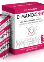 D-ManozINN protect  sa d-manozom, saharomicetama i Lactobacillus sojevima povećava efikasnost antibiotske terapije kod akutnih infekcija urinarnog trakta E. Koli. 