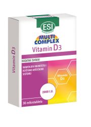 AKCIJA!!! ESI - Vitamin D3 2000IU 30 kapsula, 1+1 gratis