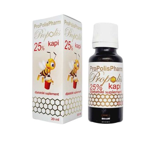 Propolis 25% kapi, 20ml